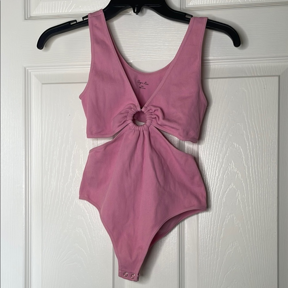 Sugar rain cut out bodysuit